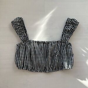 Solid & Striped Crop Top